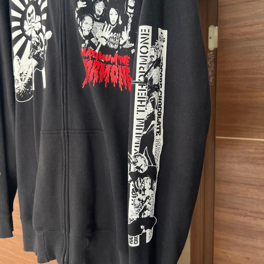 パーカー断捨離祭り開催中 マキシマムザホルモン XL ヘドバン大虐殺