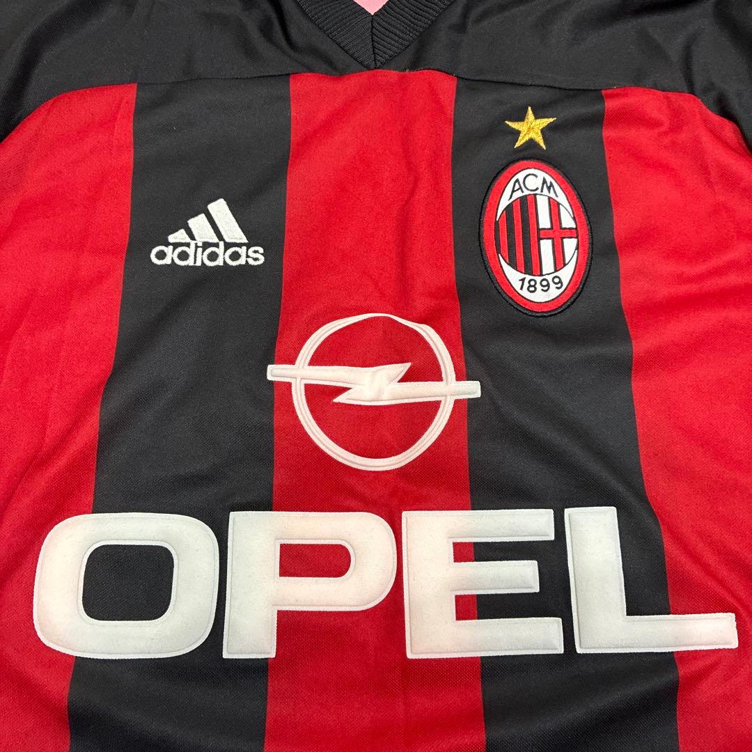 ACミラン adidas シャツ 赤黒（未使用）最終値下げ