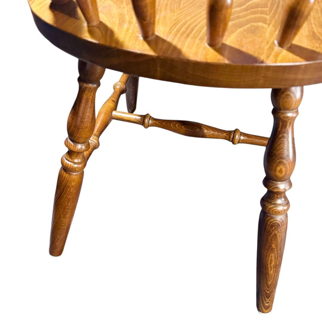 HR913 柏木工　ウィンザーチェア　ダイニングチェア　スピンドルバック