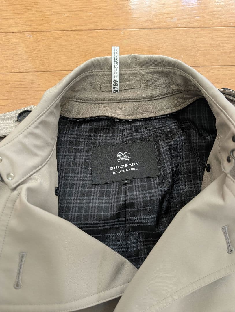 【美品】ベージュ トレンチコート Mサイズ