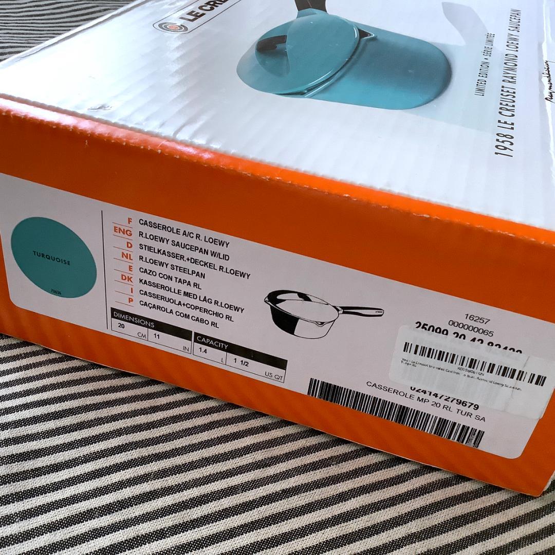 【専用】復刻盤 レイモンローウィー ルクルーゼ ソースパン 20 ターコイズ
