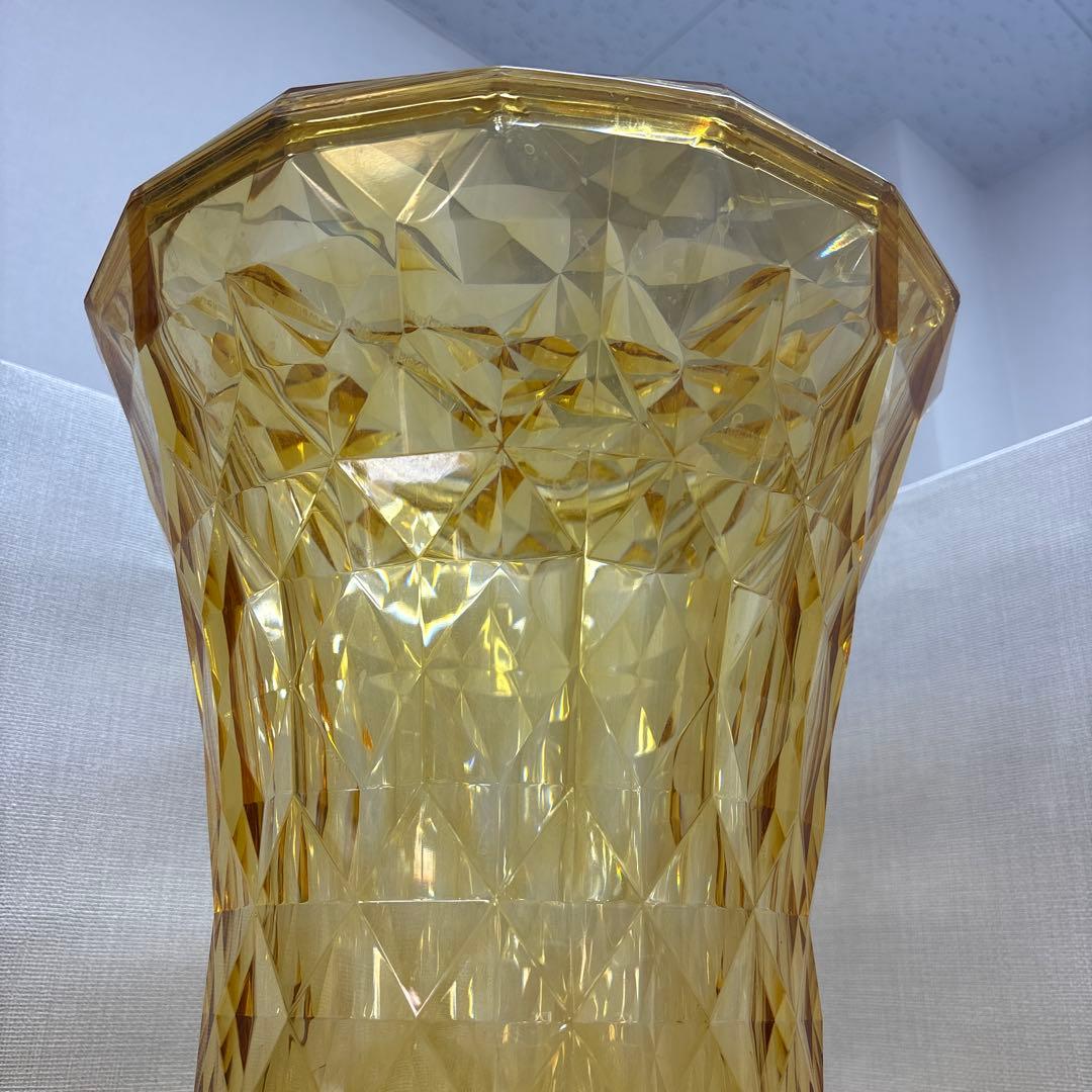 【正規品】 Kartell カルテル Stone ストーン スツール イエロー