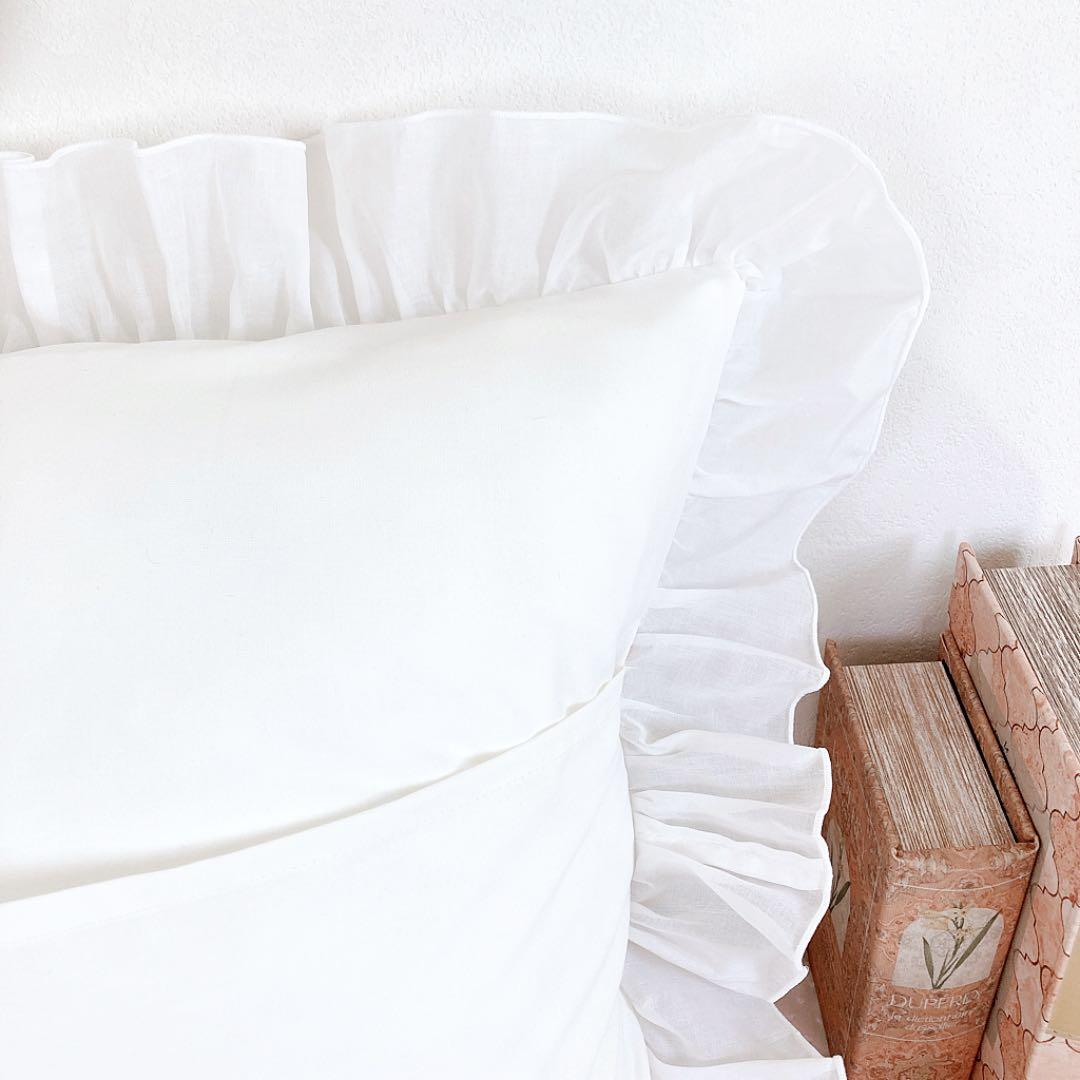 ゆめlove様ご確認ページ♡フリルクッションカバー　ハンドメイド