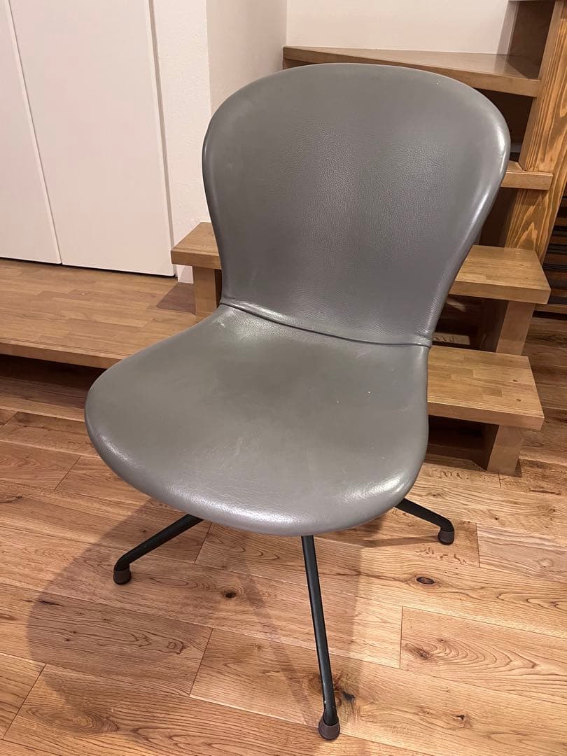【のびさん専用】ボーコンセプト Adelaide チェア チタングレーレザー