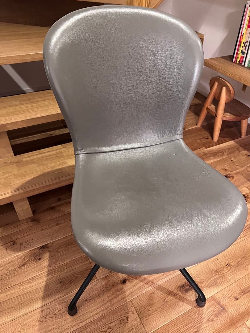 【のびさん専用】ボーコンセプト Adelaide チェア チタングレーレザー