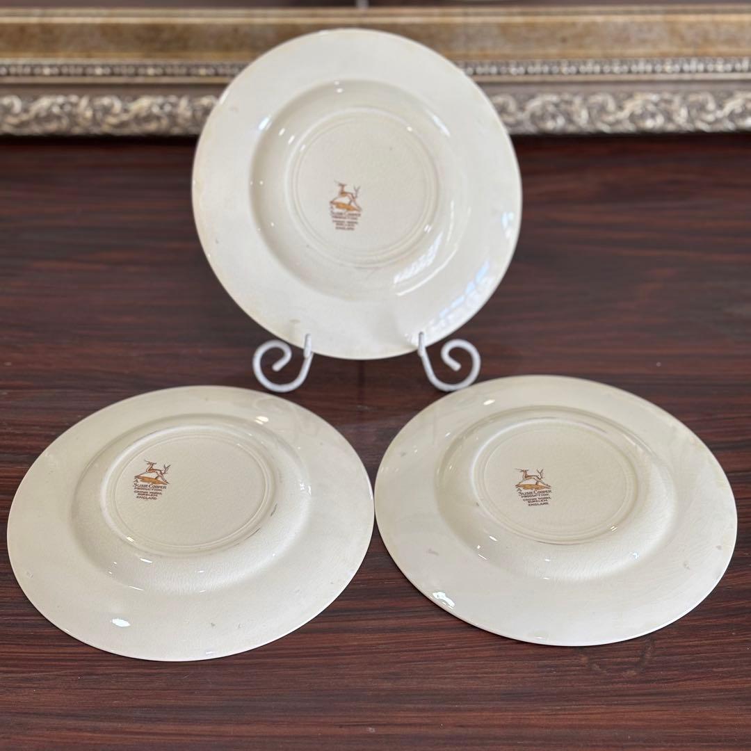 スージークーパー パトリシアローズ ピンク 17cmケーキ皿 3枚セット