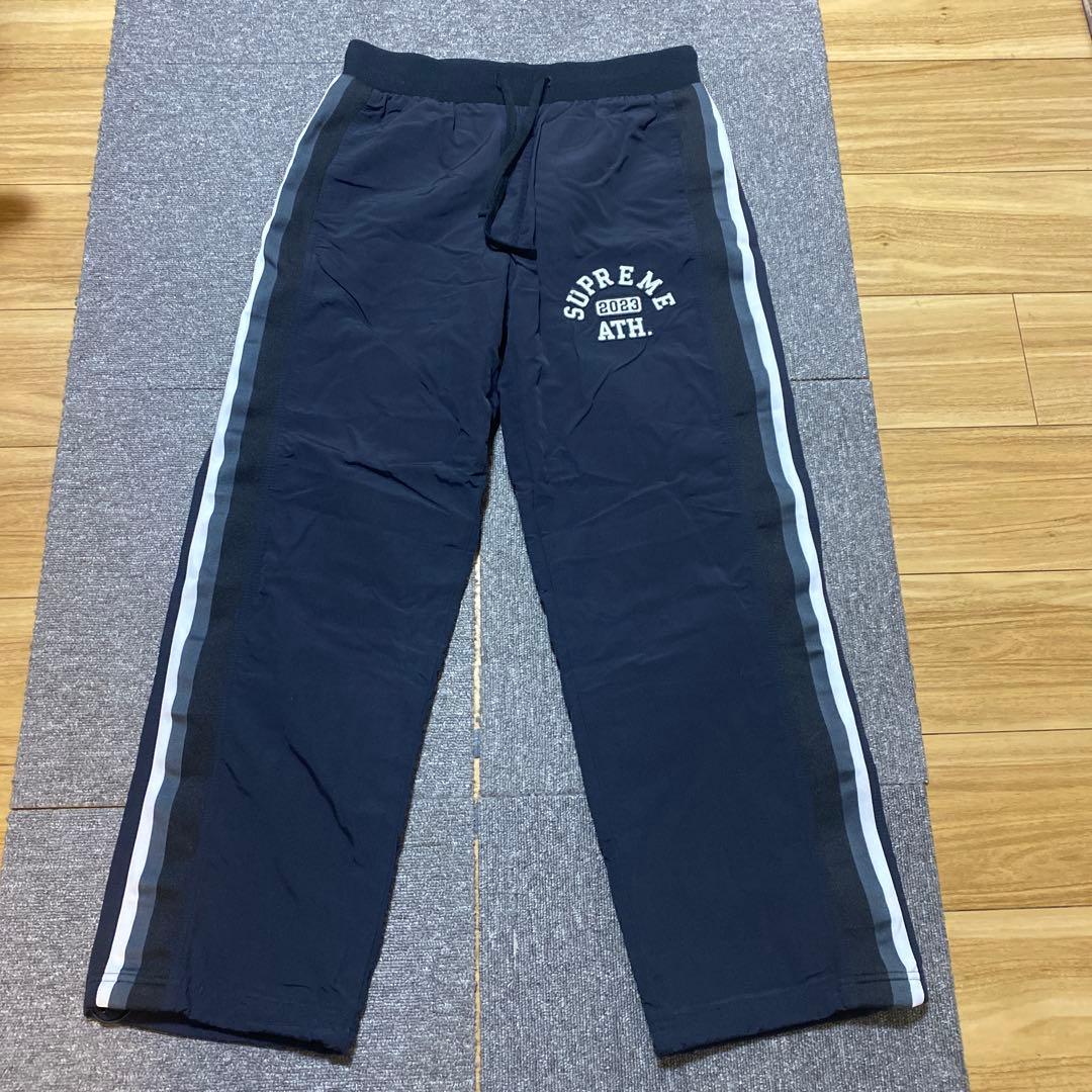 Supreme 2023 シュプリーム アップリケトラックパンツ　黒