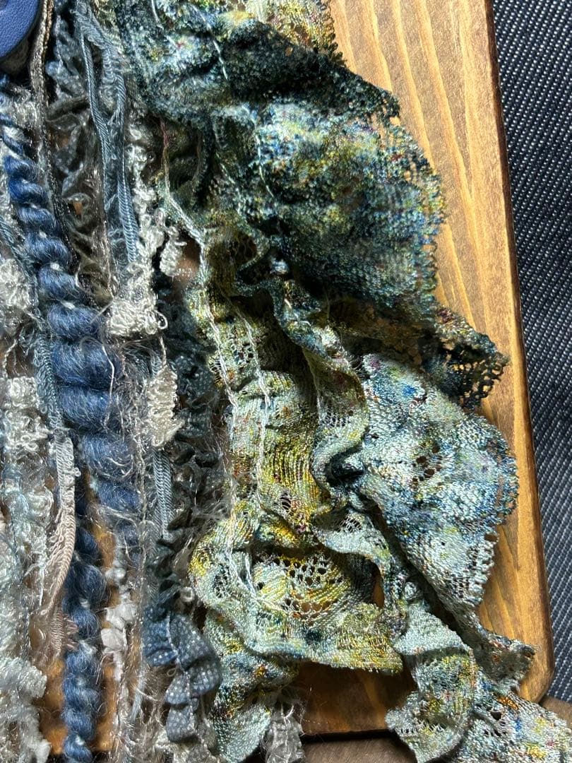 タッセルヘアゴムデニムカラー❤︎ No.636