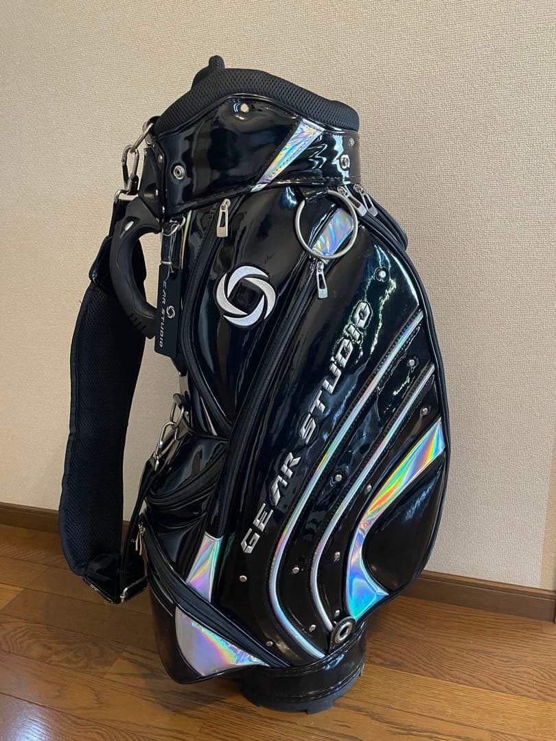 キャディーバッグ GEAR STUDIO 共和ゴルフ　エナメル　6分割