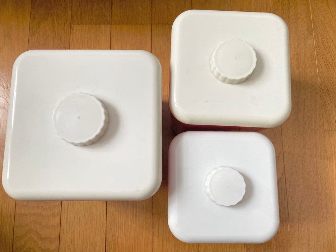 アメリカンヴィンテージ キッチンキャニスター ３サイズセット