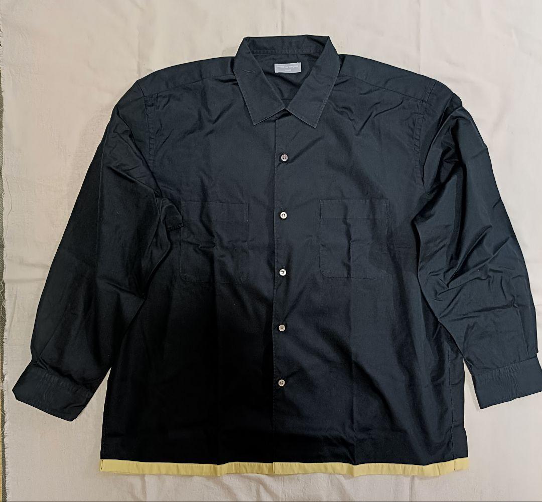 田中オム期　コムデギャルソンオム　裾切り替えシャツ