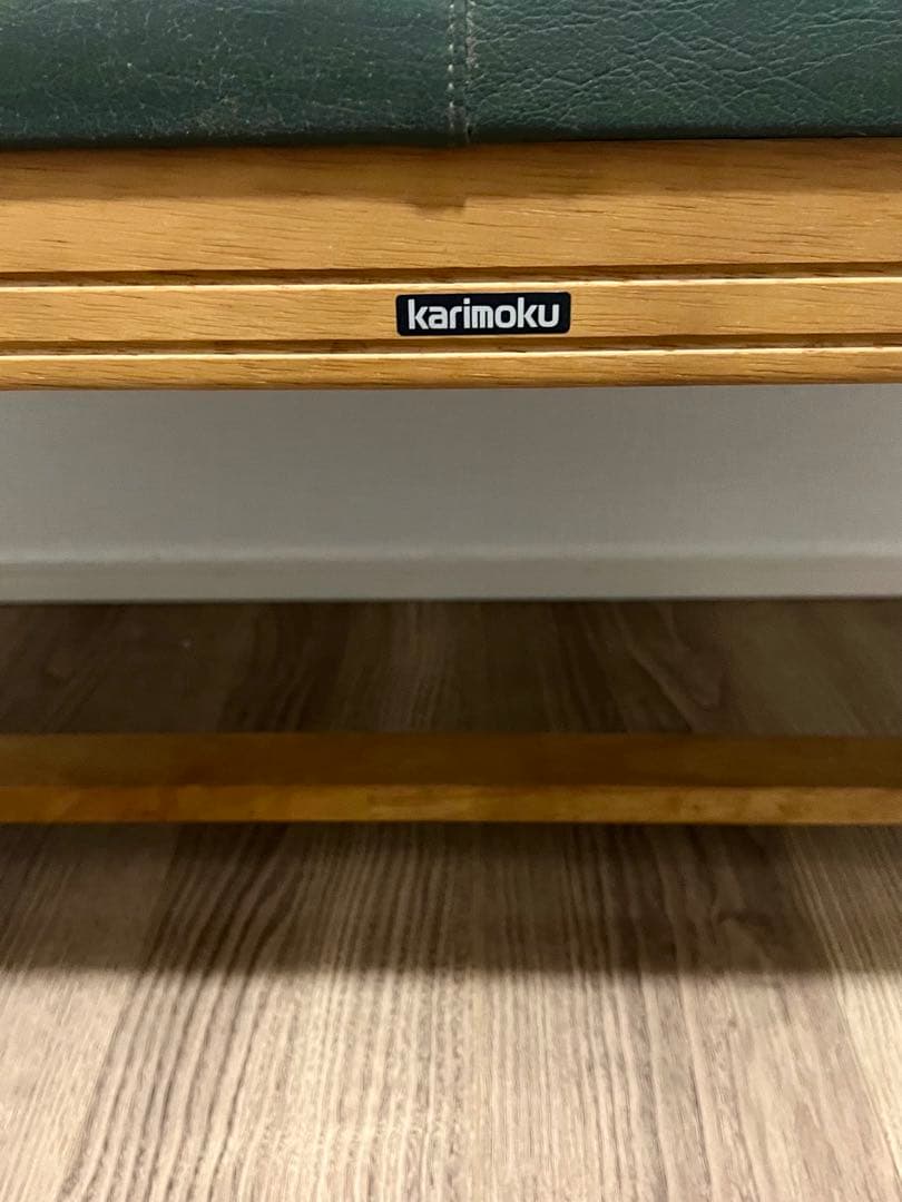 期間限定値下げ！カリモク 木製ベンチ RUSTICシリーズ 2人掛け