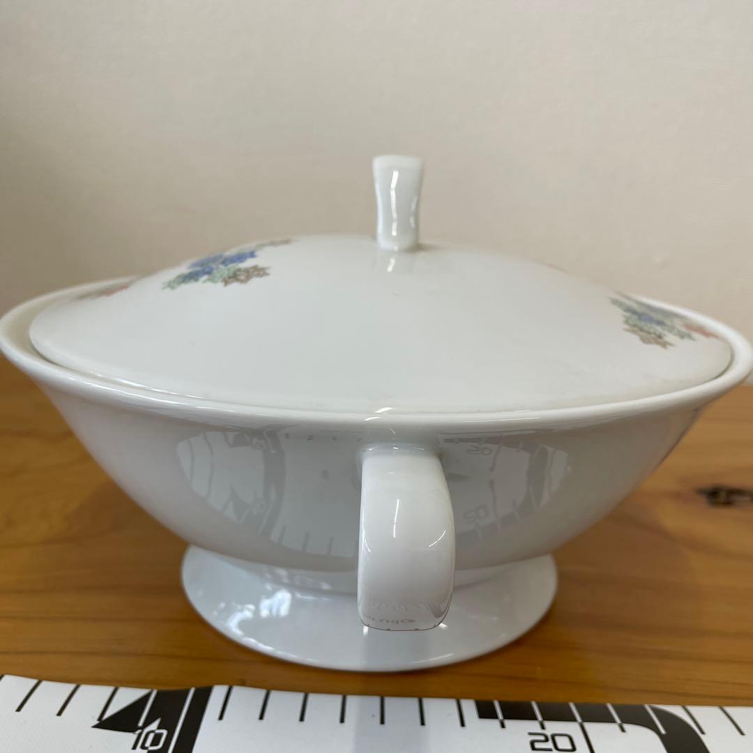 深川製磁　スープチューリン　もみじ