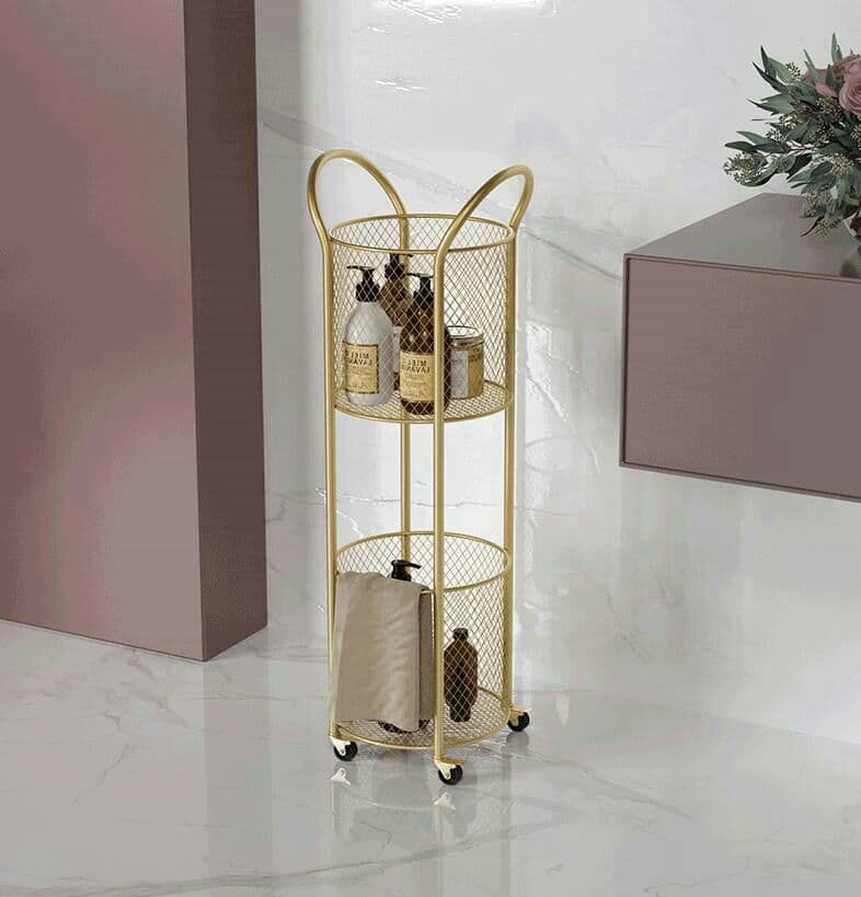 バスルーム収納ラック ベッドルーム収納ラック トロリー収納ラック 多層ラック8