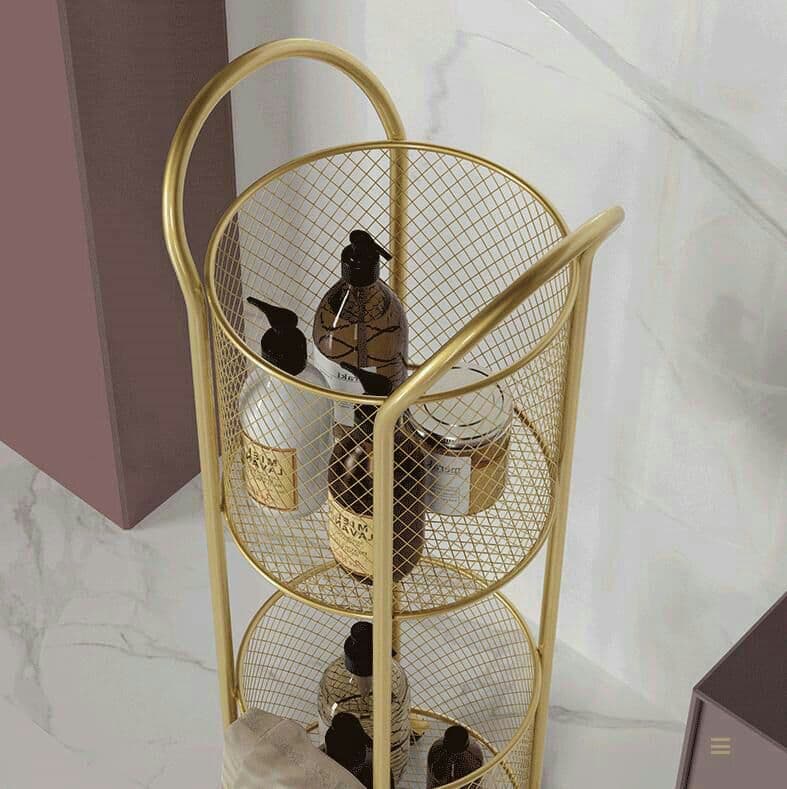 バスルーム収納ラック ベッドルーム収納ラック トロリー収納ラック 多層ラック8