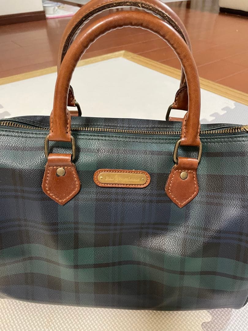 Polo Ralph Lauren チェック柄 ボストンバッグたまさん専用