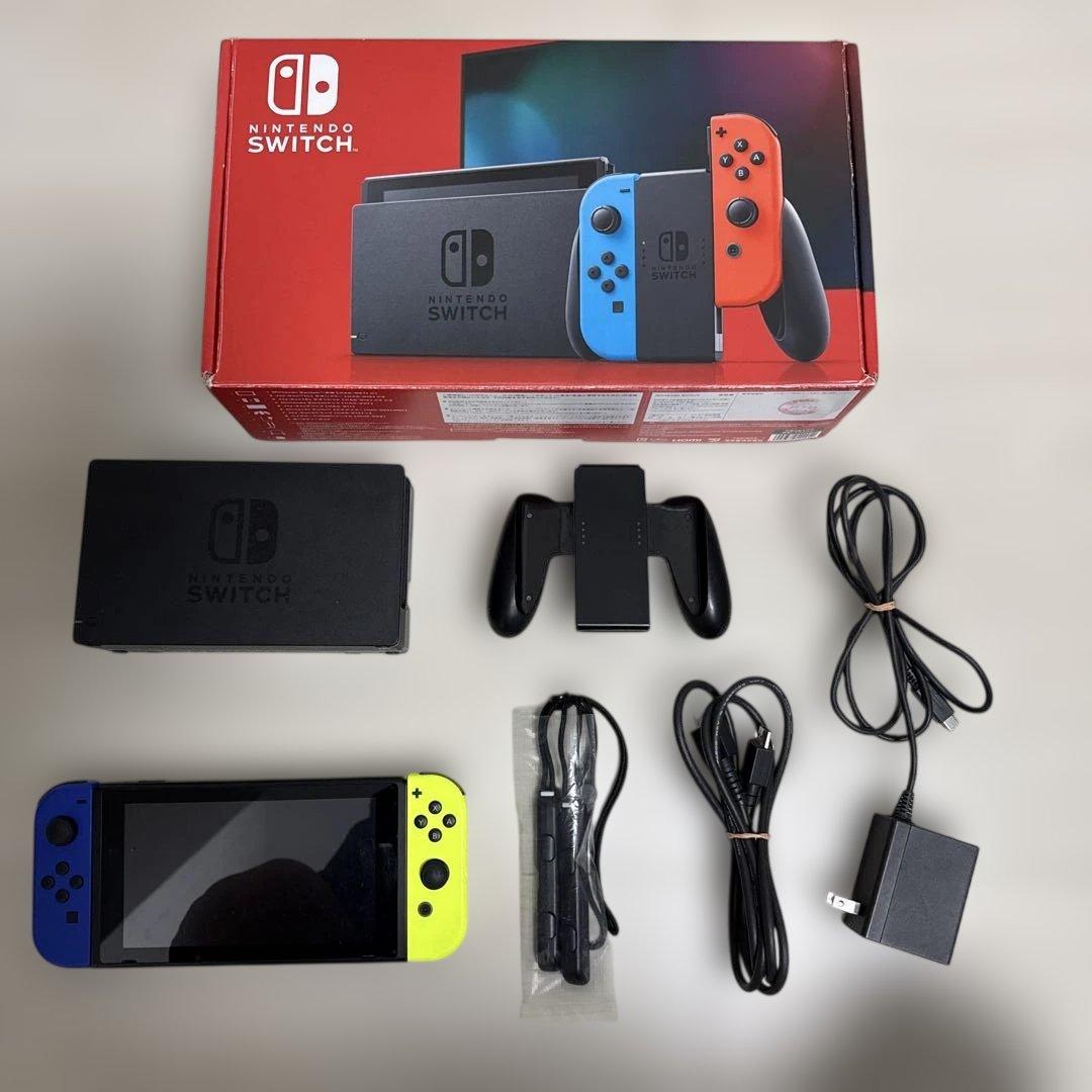 Nintendo SWITCH ブルー/イエロー　本体／周辺機器