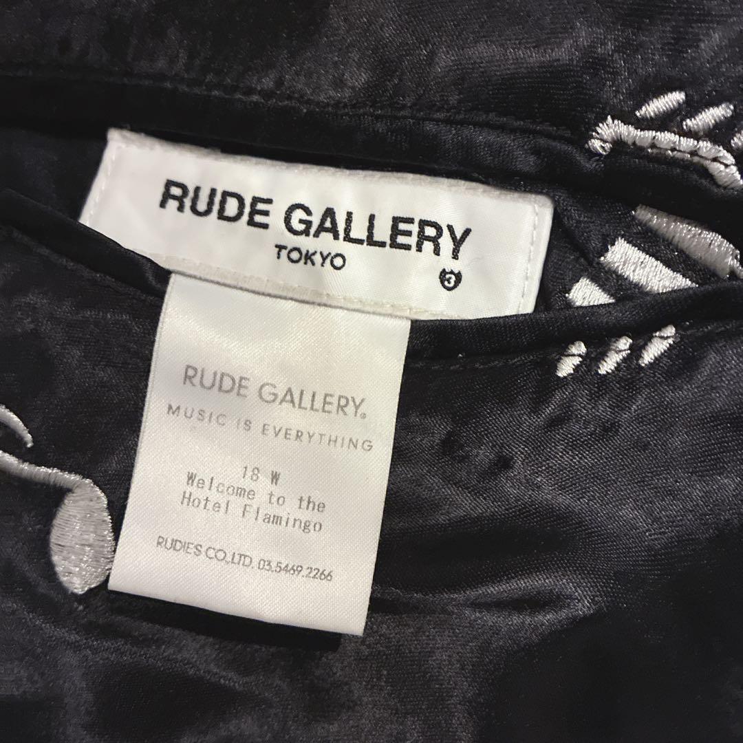RUDE GALLERY スカジャン マリア 音符 刺繍 リバーシブル