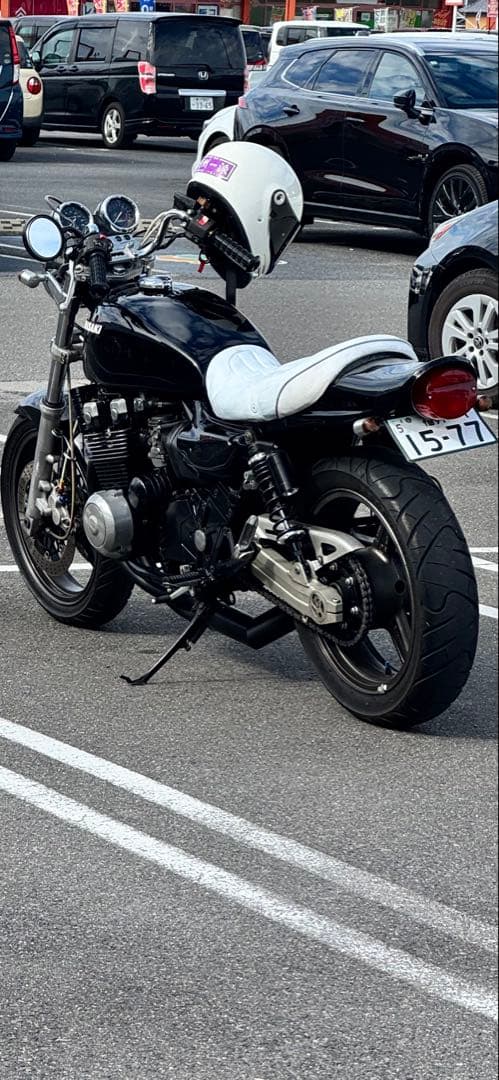 ゼファー400 χ zeus ゼウス製　バナナシート