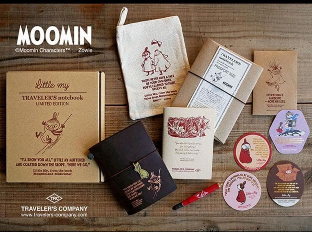 【新品】ムーミン リトルミィ TRAVELER'S notebook 限定版
