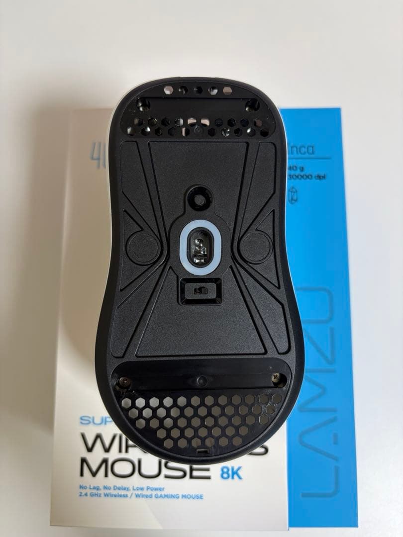 LAMZU Inca ホワイト ゲーミングマウス