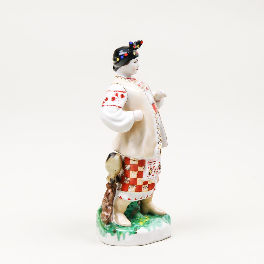 磁器 オペラのヒロイン オダルカ 置物