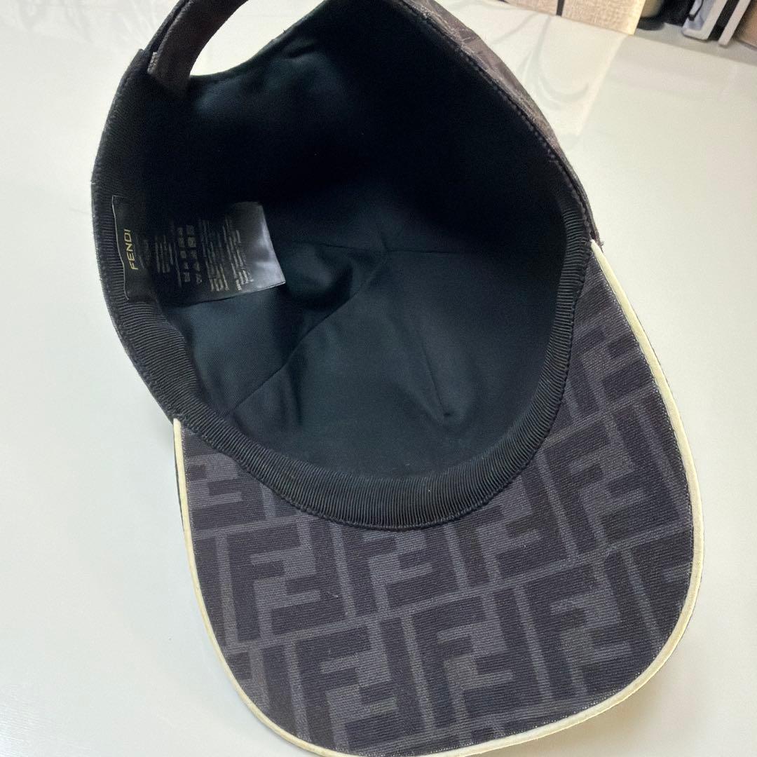 最終お値下げ正規品フェンディFENDI帽子FF柄キャップ帽ハットズッカ柄