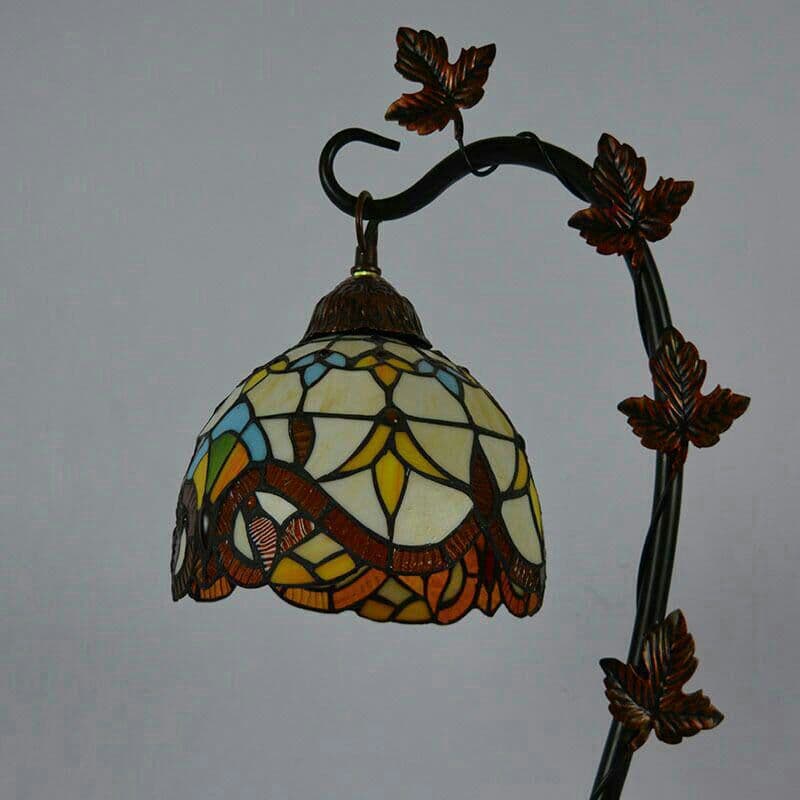 ティファニースタイルテーブルランプ電気スタンドガラスランプ シャンデリアバロ7