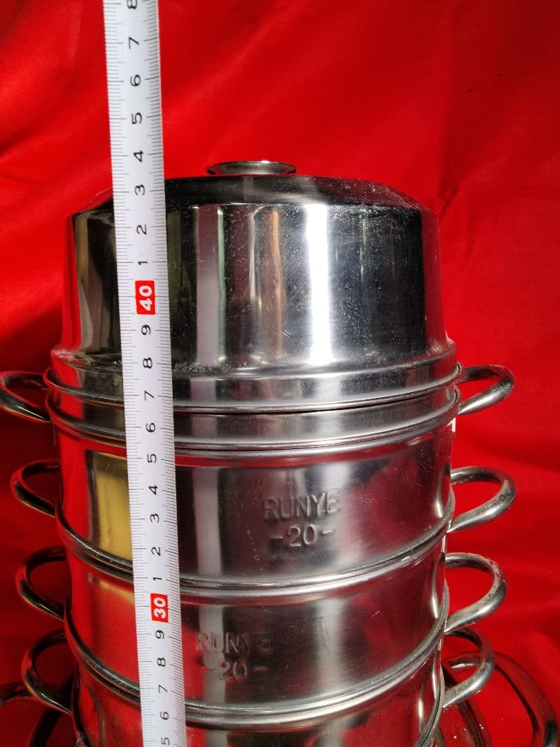 WISH SUN 蒸し器 ステンレス 蒸し板付き 蒸鍋セット せいろ用