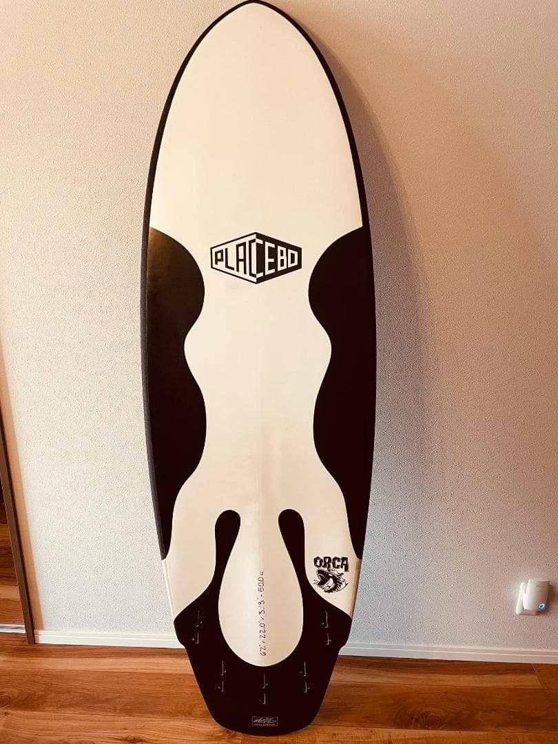 【湘南手渡し限定】PLACEBO ORCA ショートボード 6.2'