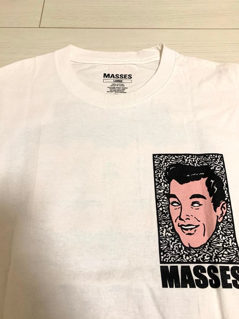 激レア 希少 MASSES THREE FACE SS TEE サイズL