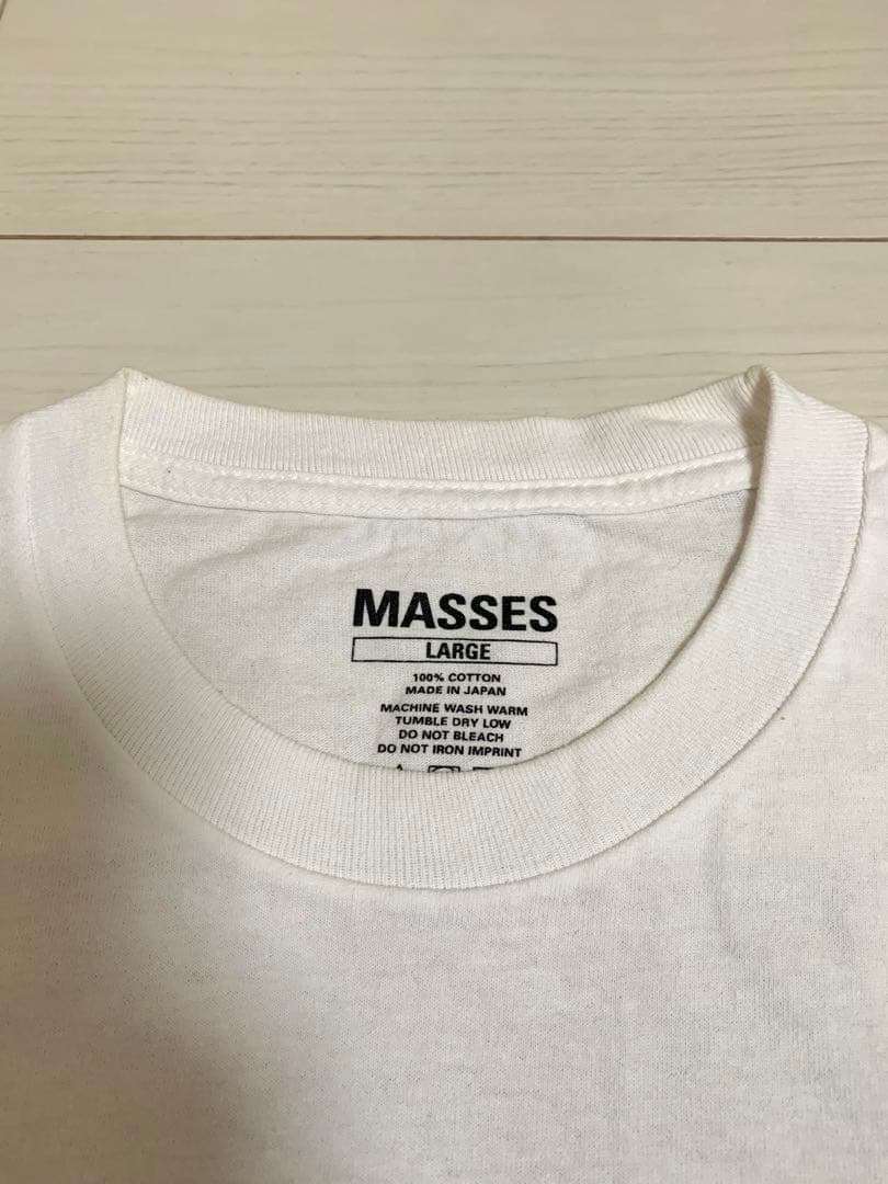 激レア 希少 MASSES THREE FACE SS TEE サイズL