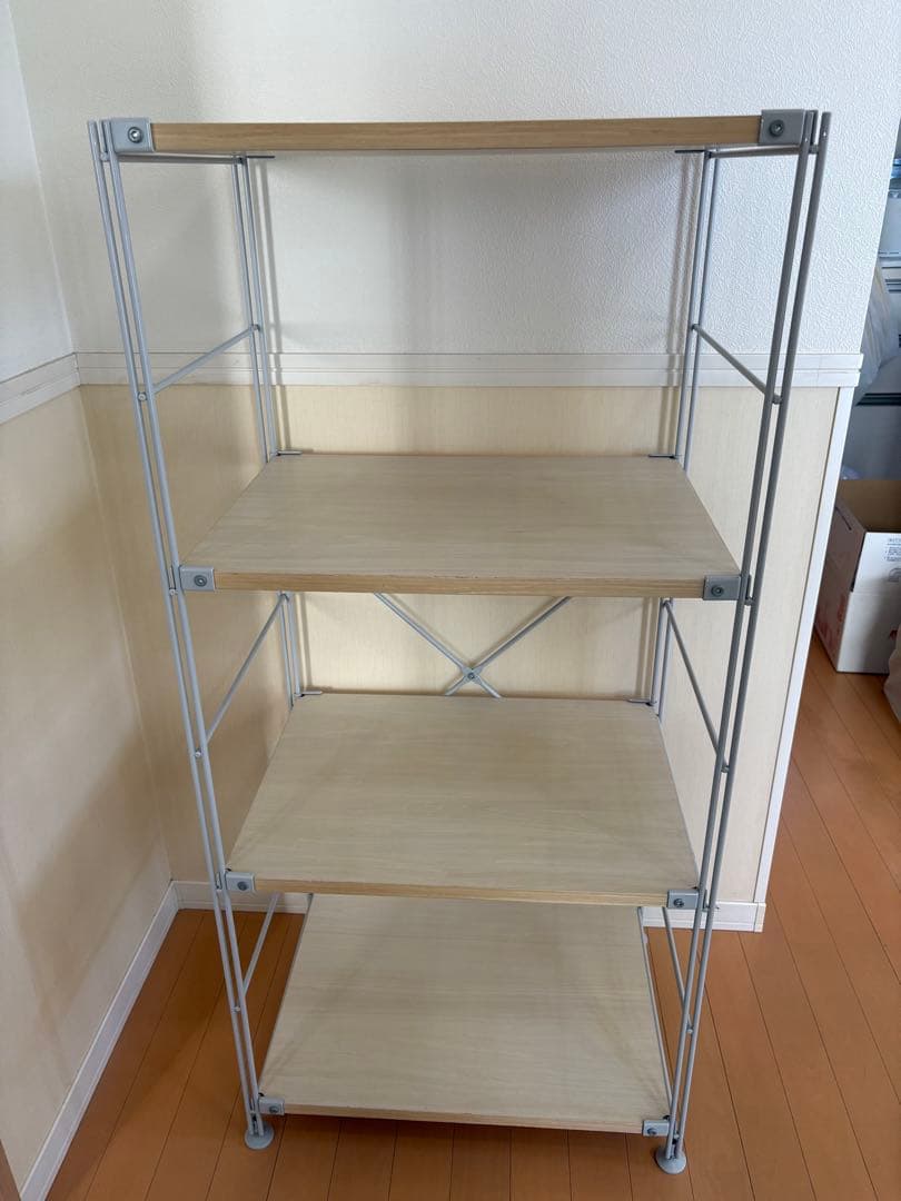 【お値下げ】無印良品　スチールユニットシェルフ　120cm
