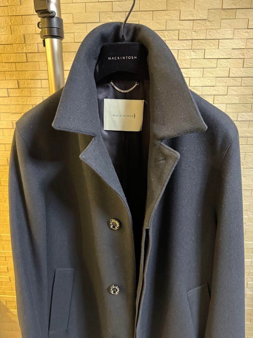 MACKINTOSH / DUNKELD メルトン ステンカラーコート