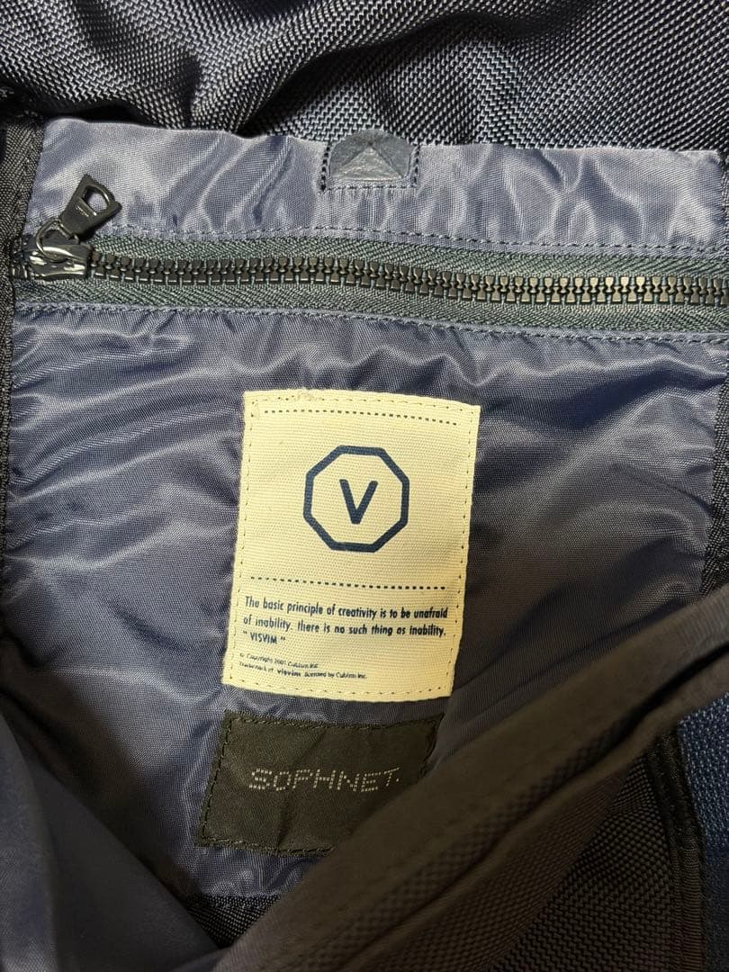 【美品】SOPH × visvim メッセンジャーバッグ E-CAT 18l