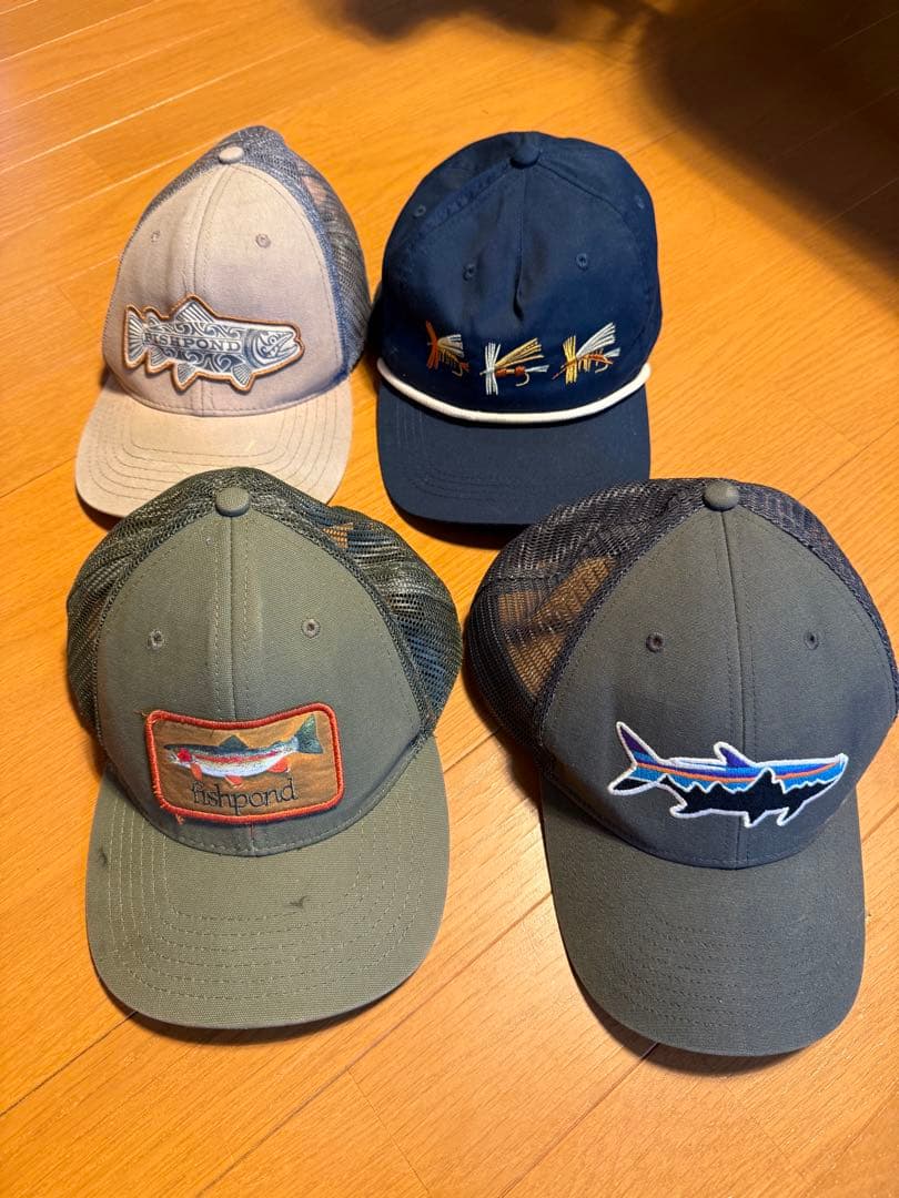 fishpond/patagonia等capセット