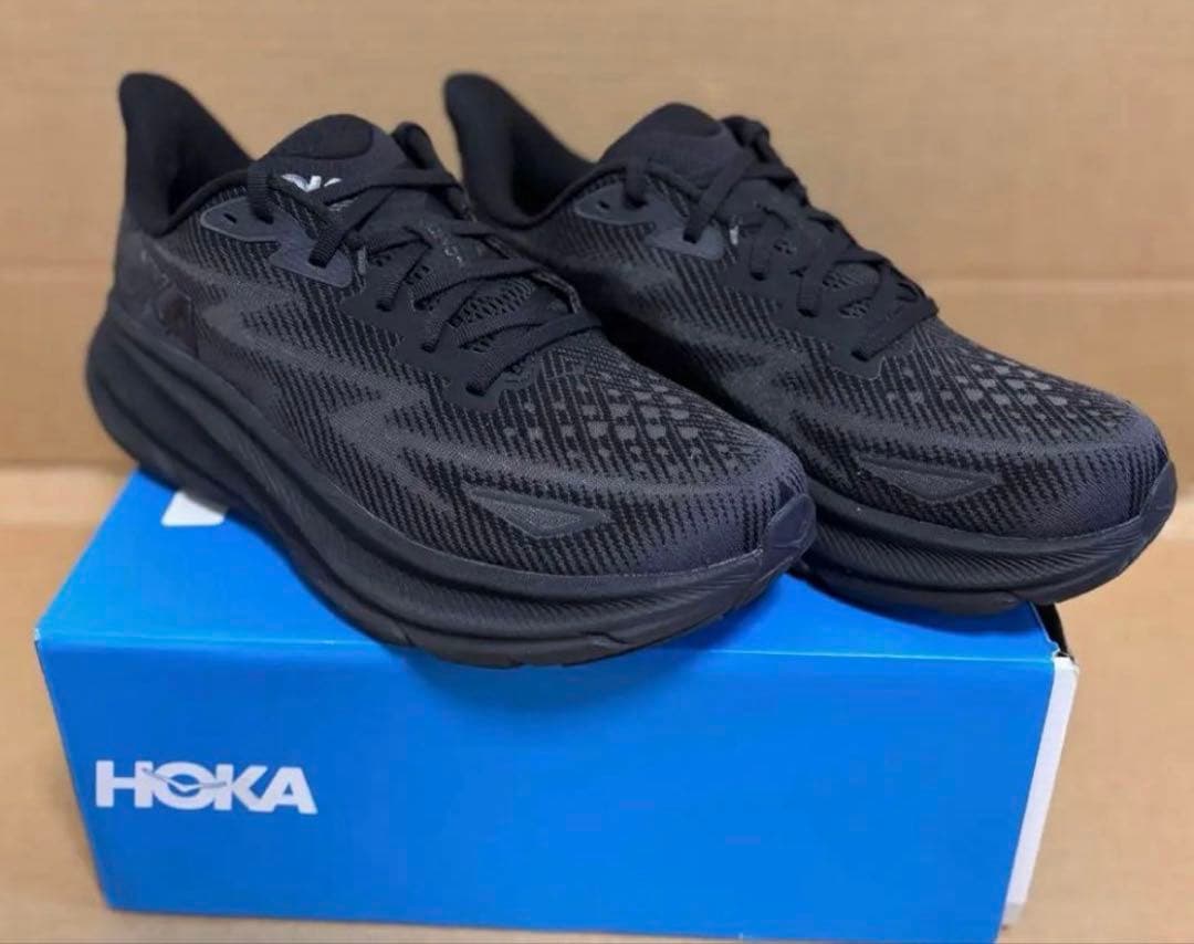 HOKA ブラック 27.5cm