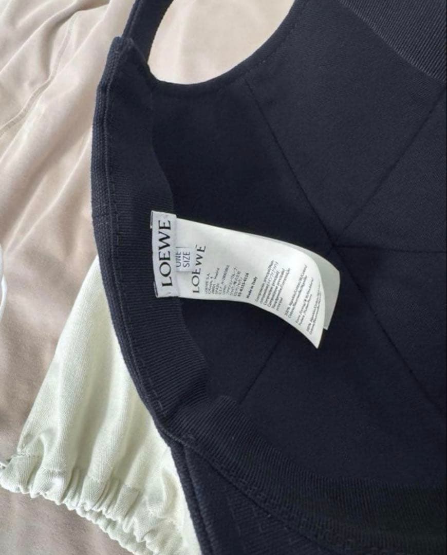 anim　loewe キャップ　帽子　ロエベ　ブラック