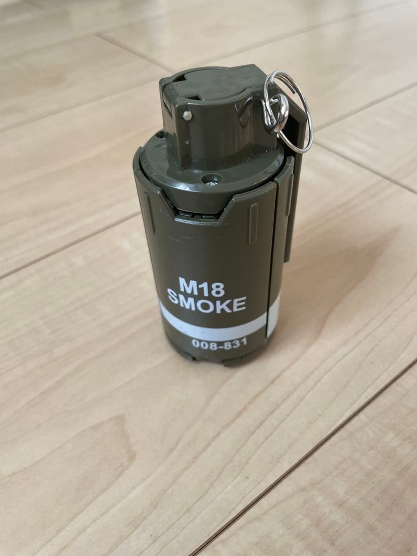 M18スモークグレネードスプリング式 手榴弾 サバゲー [6mm BB弾対応]