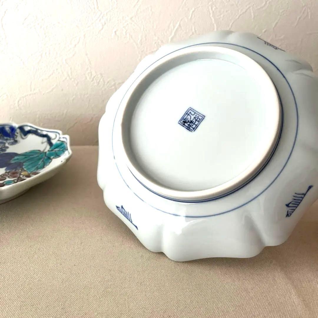 M97○ 【みーです。】葡萄柄お皿２枚も同梱