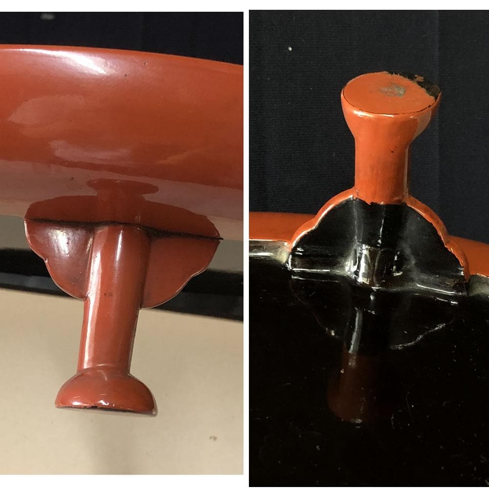 e1920 根来膳 丸膳 漆膳 御膳 膳 懐石膳 酒器膳 木製 根来塗 懐石道具