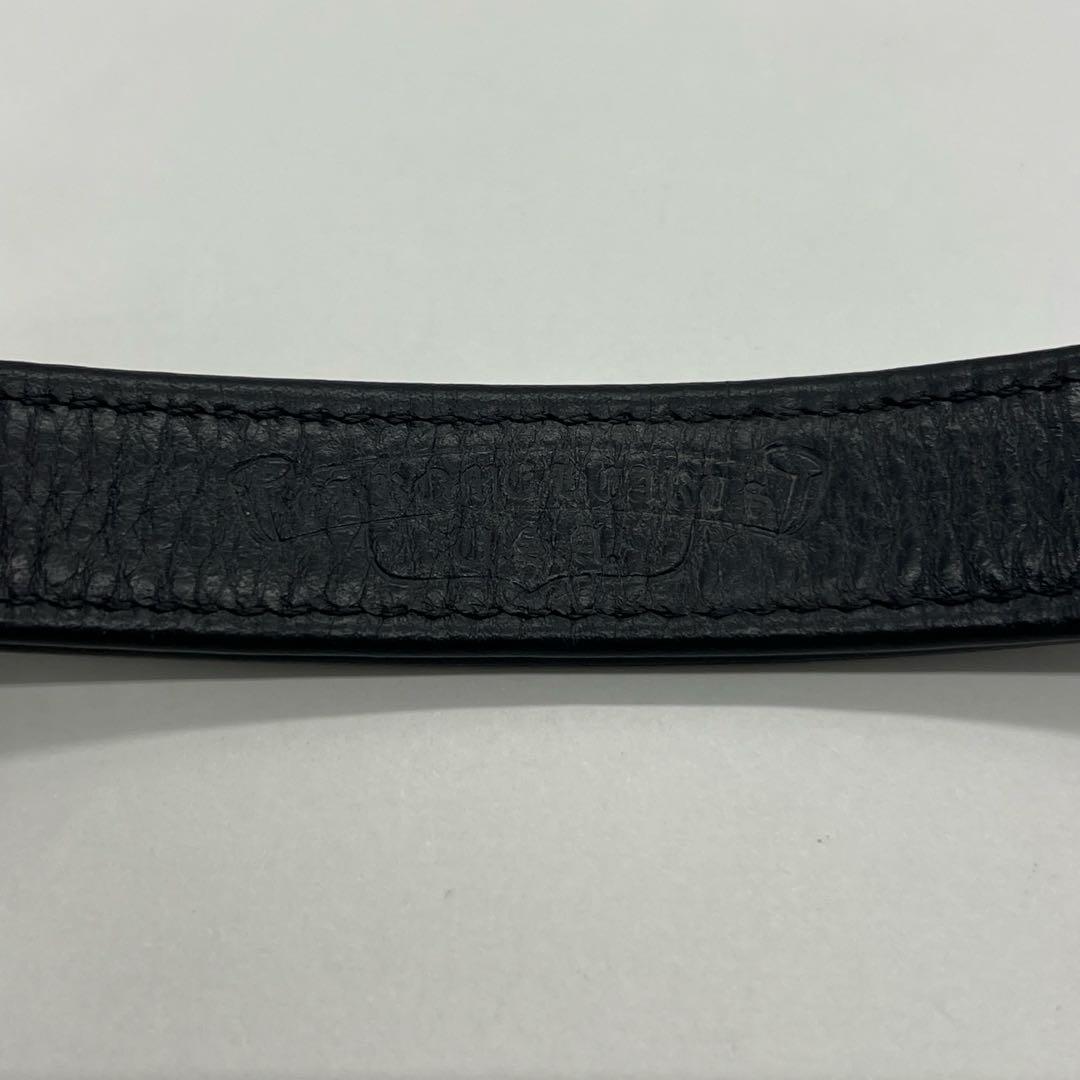 クロムハーツ 3ボタン2スナップ ブレスレット スターボタン レザー SV925