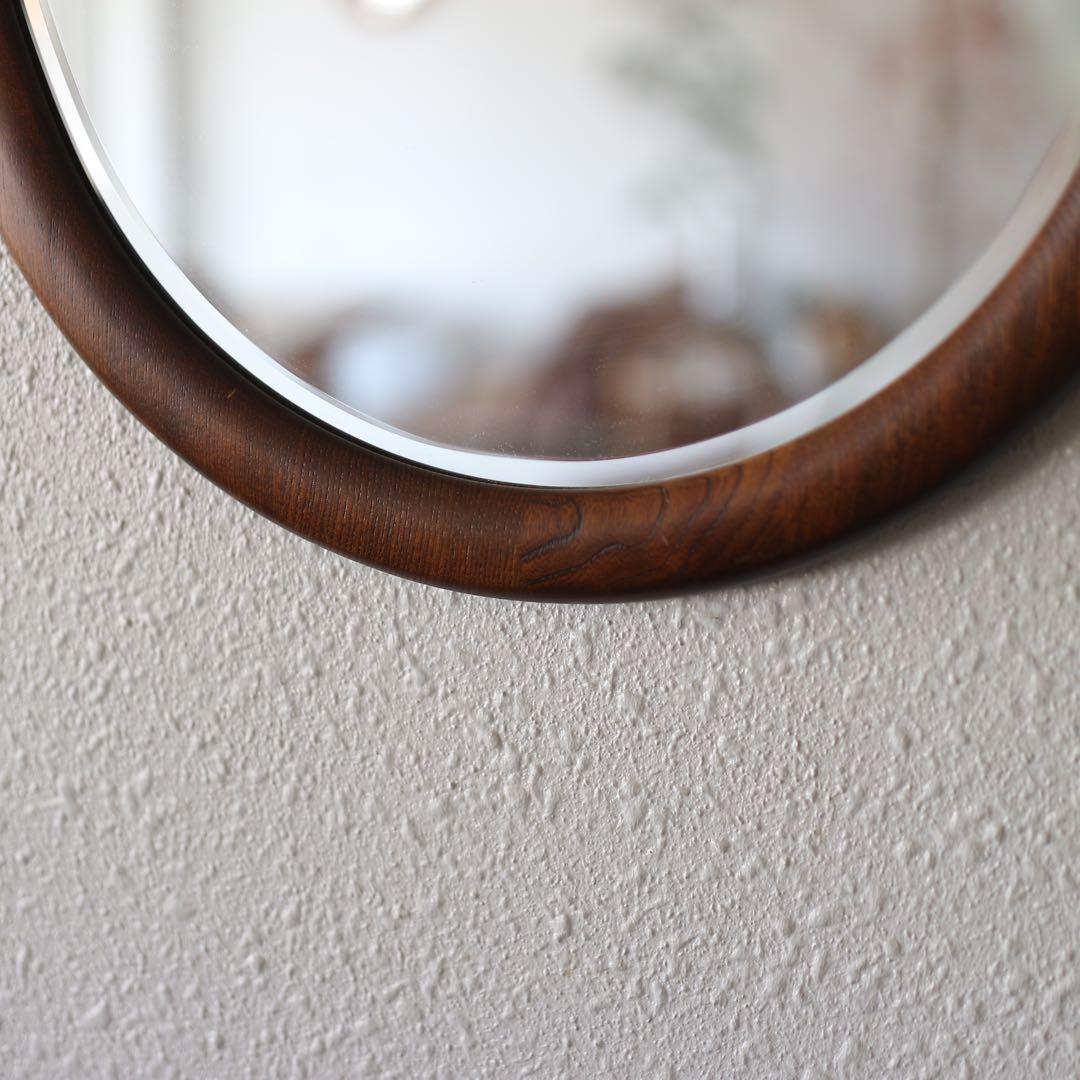 Karimoku / カリモク家具　マットな木枠　鏡