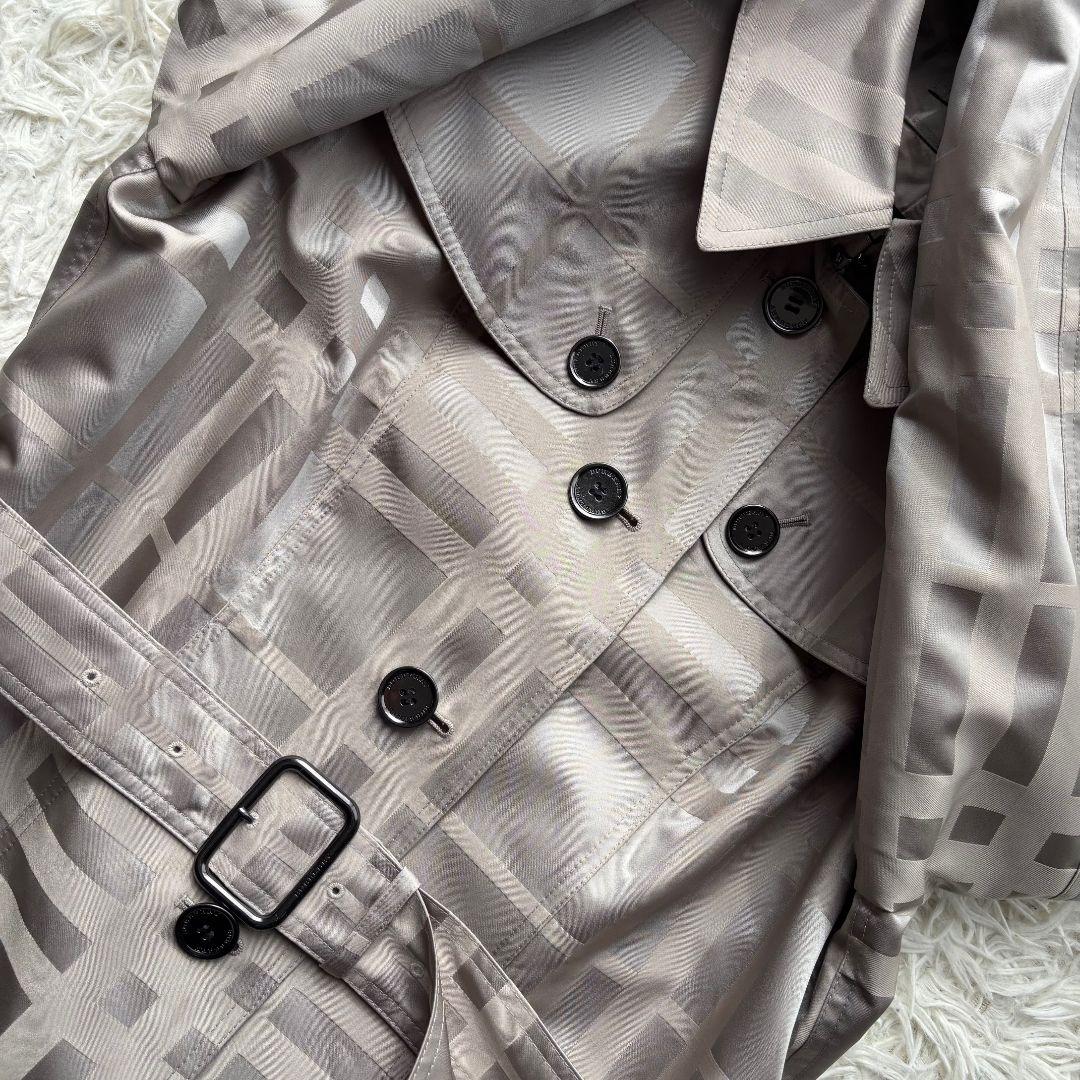 【超激レア 美品】バーバリー　トレンチコート　メガチェック　シャドーホース　XL