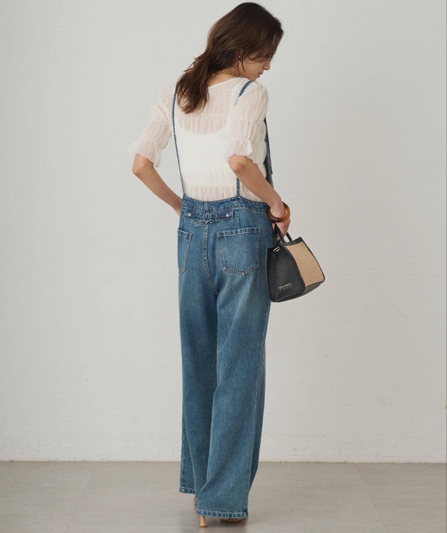 LOUNGEDRESS ラウンジドレス デニムオールインワン