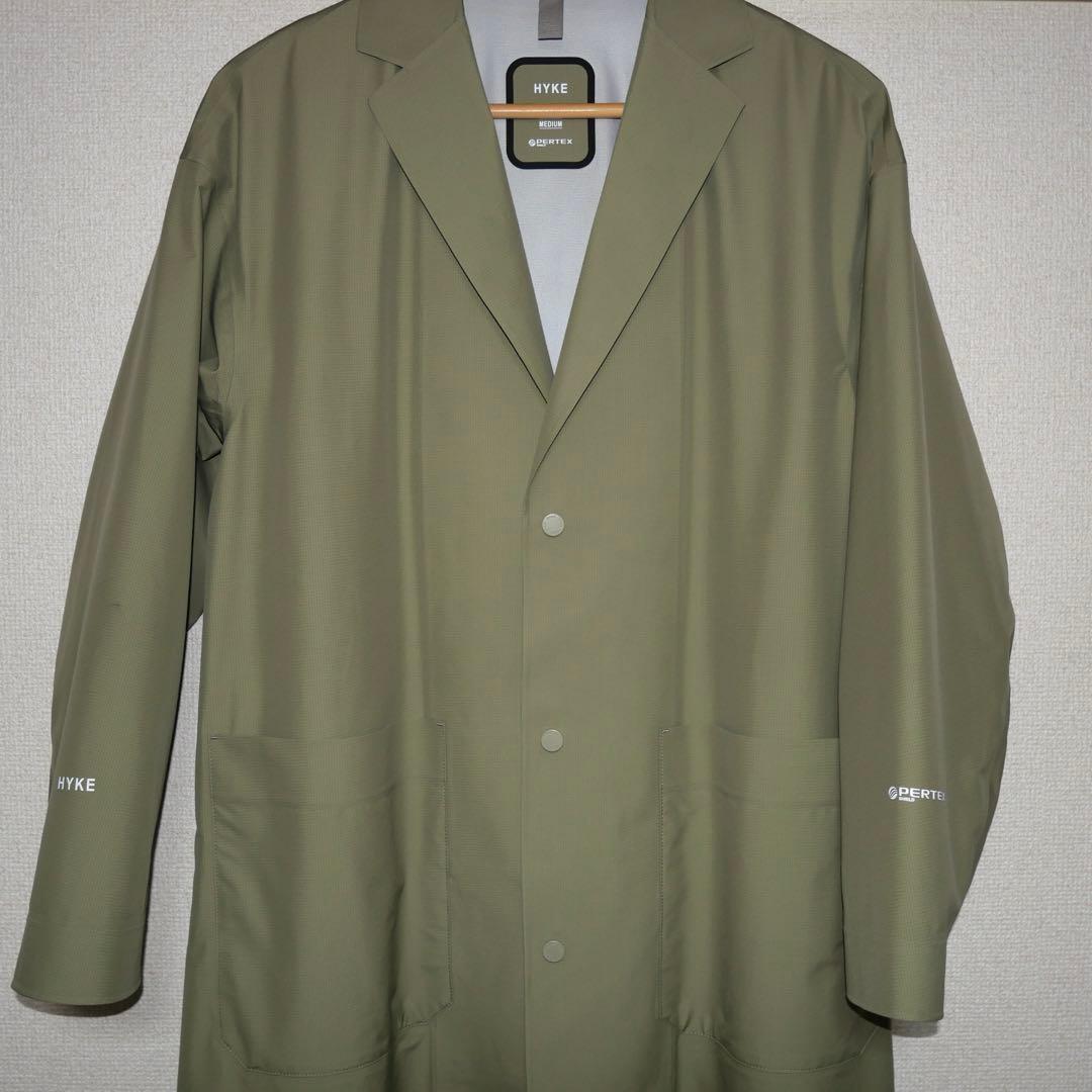 HYKE × PERTEX SHOP COAT Size2 ショップコート