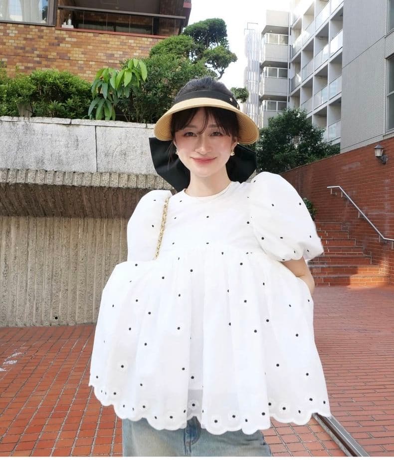 週末価格 Bibiy. EMILY FLOWER BLOUSE