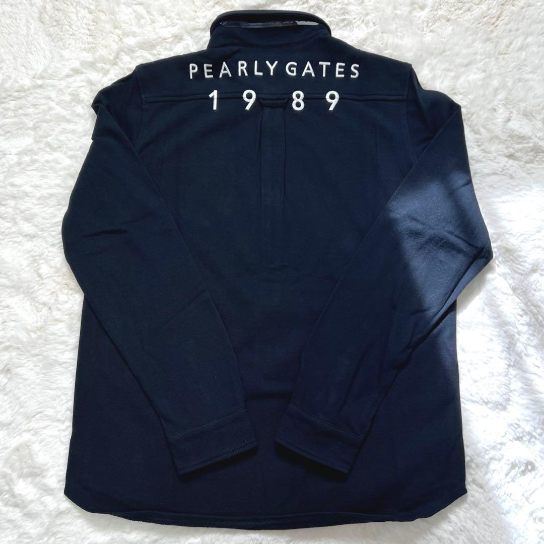 PEARLYGATESポロシャツ　ネイビー系　サイズ2