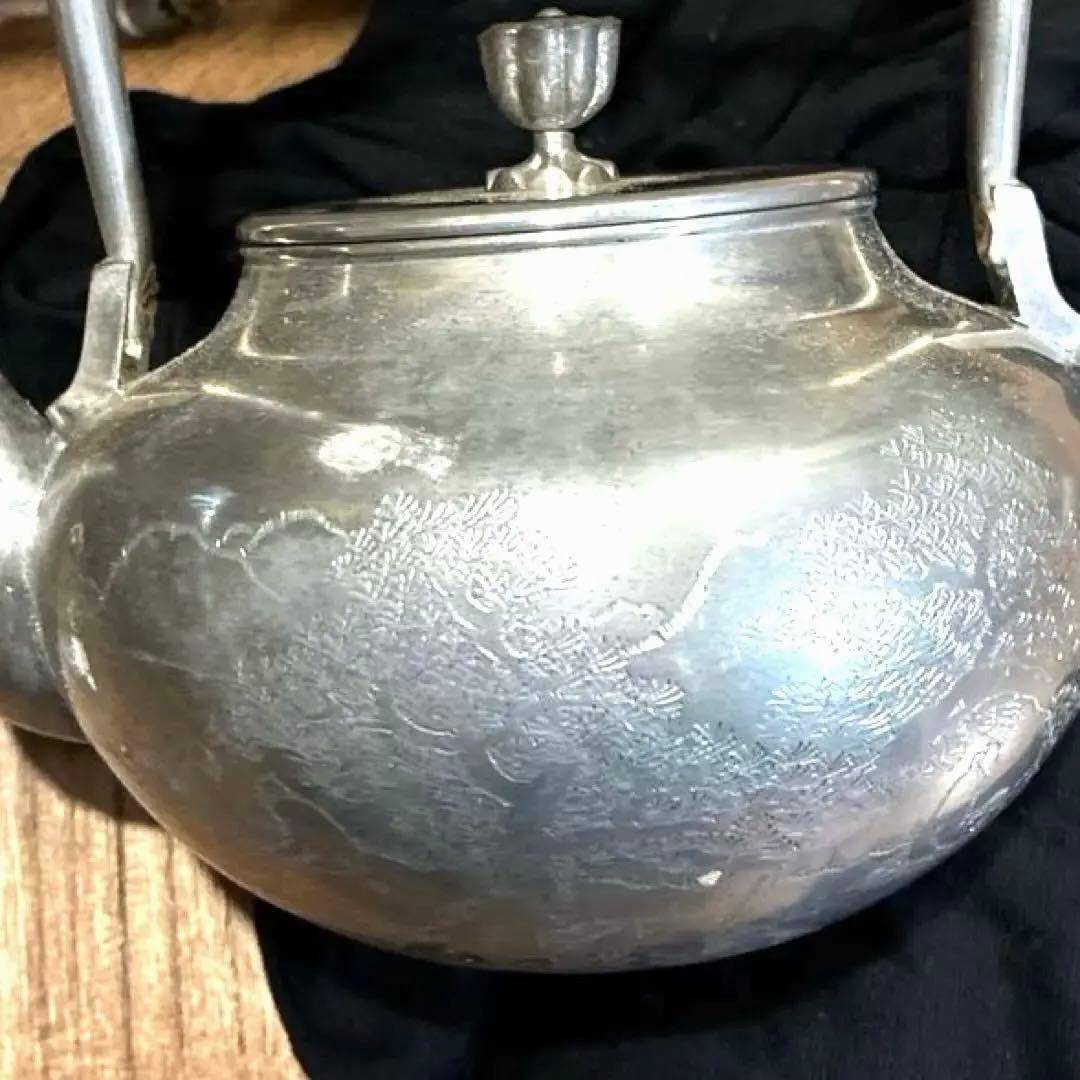 ‼️ビンテージ昭和レトロ‼️鎚起銅器　銅湯沸　鎌倉山の旧家から出てきました