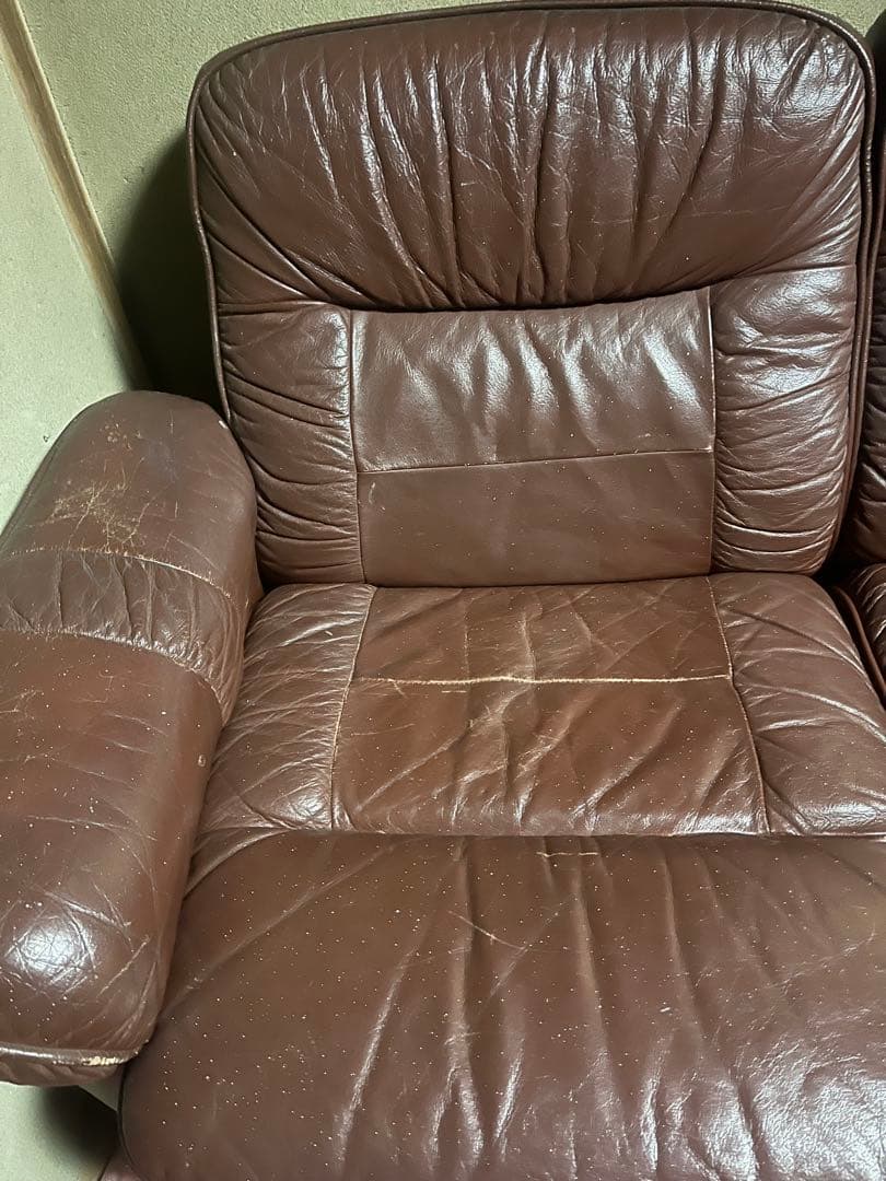 アメリカンヴィンテージソファ大型4人掛け